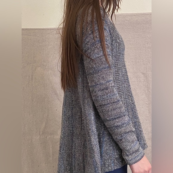 Max Edition size S, blue and grey a-line sweater - Picture 5 of 6